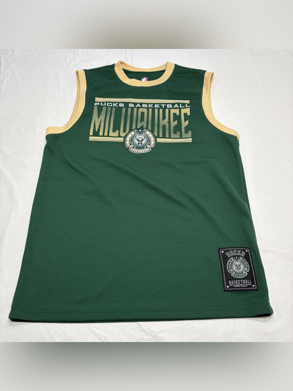 UNK NBA Milwaukee Bucks Giannis Antetokounmpo #34 Jersey Men’s Small